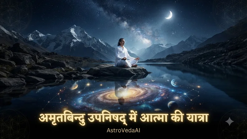 अमृतबिन्दु उपनिषद्: आत्मा की यात्रा, पुनर्जन्म और परम मुक्ति का सत्य