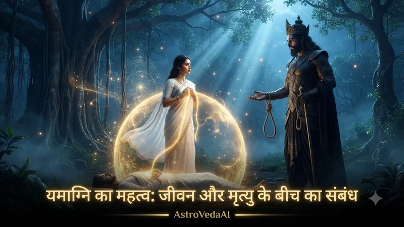 अथर्ववेद में यमाग्नि का रहस्य: पावन यज्ञ-अग्नि और आत्मा का उर्ध्वगमन