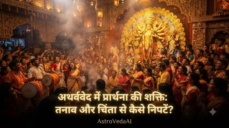 अथर्ववेद में प्रार्थना की शक्ति: दैवीय सुरक्षा, प्राणिक ऊर्जा और संकट-निवारण