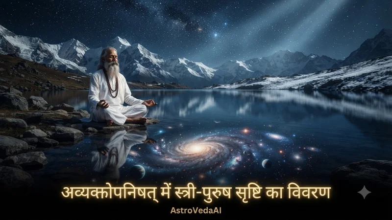 अव्यक्तोपनिषद् में शिव-शक्ति सृष्टि रहस्य: ब्रह्मांडीय संतुलन और सामाजिक समरसता