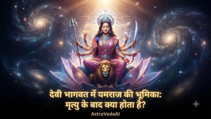 देवी भागवत पुराण में यमराज का स्वरूप: धर्मराज की न्याय व्यवस्था और मृत्यु-रहस्य