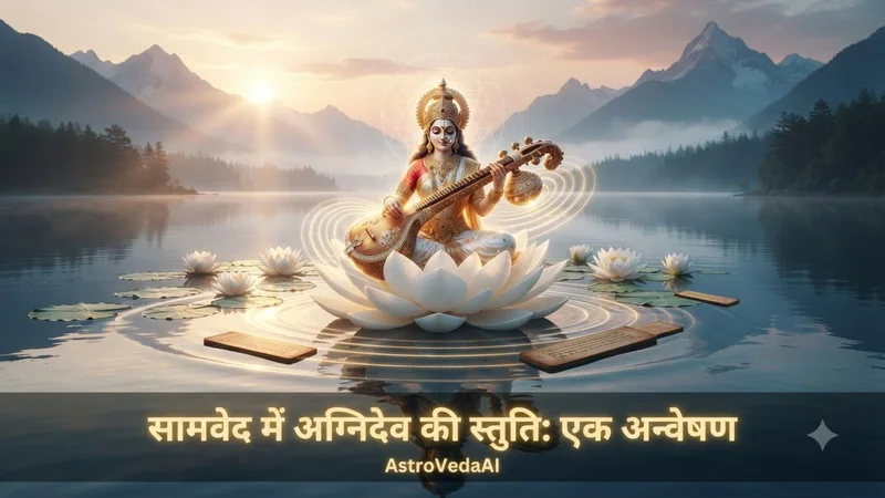 सामवेद में अग्निदेव की स्तुति: संगीत, स्वर-विज्ञान और भक्ति का दिव्य संगम