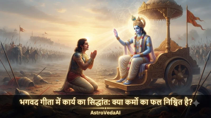 भगवद्गीता का कर्म सिद्धांत: 'कर्मण्येवाधिकारस्ते' का वास्तविक अर्थ और कार्य-कुशलता